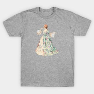 18th century lady's costume T-Shirt